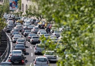 اعلام وضعیت ترافیک صبحگاهی تهران