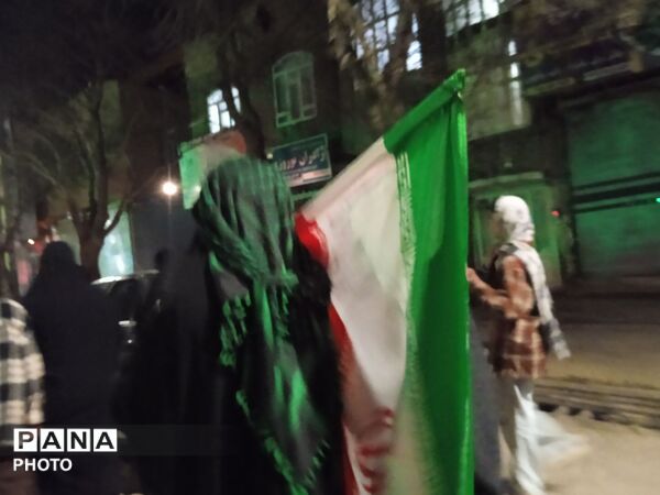  تجمع بزرگ مردم غیور و خونخواه شهرستان نیشابور