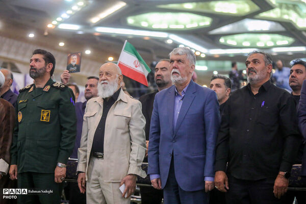 مراسم گرمیداشت شهدای جنگ رمضان و سالگرد شهدای اقتدار ایران