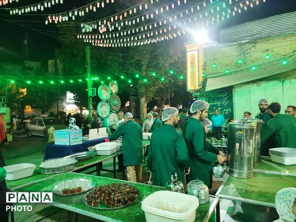 روایت خدمت چایخانه حضرت زهرا شهرستان نیشابور 