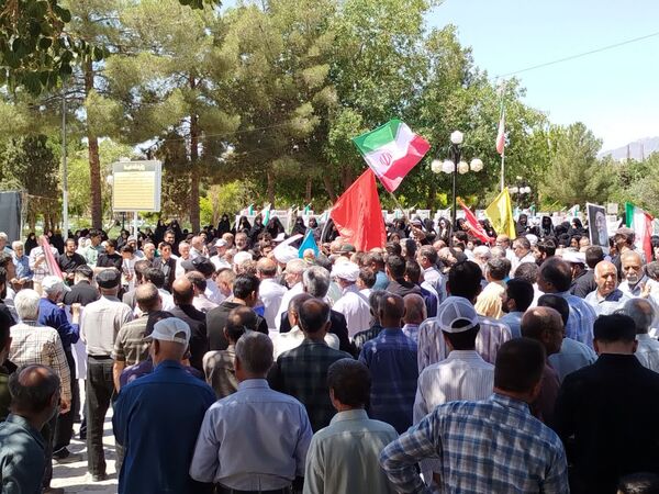  راهپیمایی جمعه خشم در شهر کاشمر