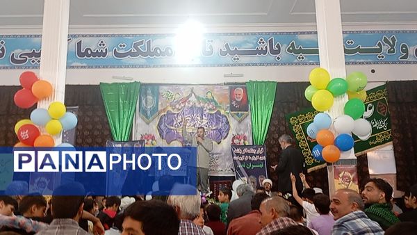 مراسم عید غدیرخم در مسجد جامع شهر تیتکانلو 