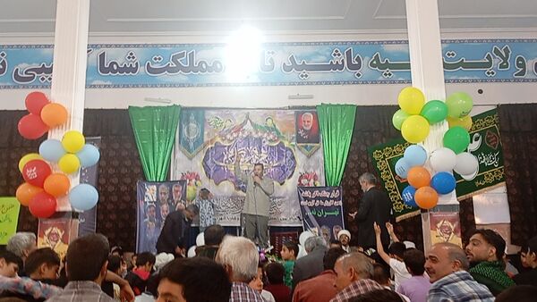 مراسم عید غدیرخم در مسجد جامع شهر تیتکانلو 