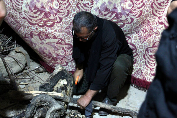 آیین حلیم پزان در شهر درق