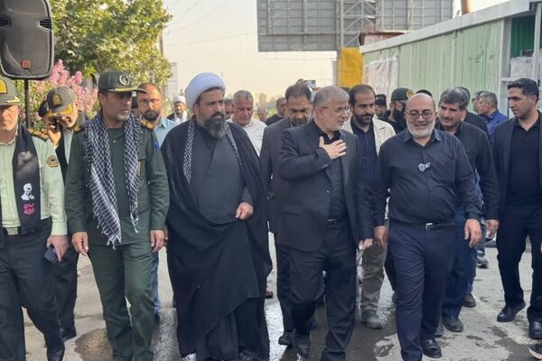 موکب مرکزی شهرستان چهارباغ برای اسکان و پذیرایی از زائران تشییع رهبر شهید 