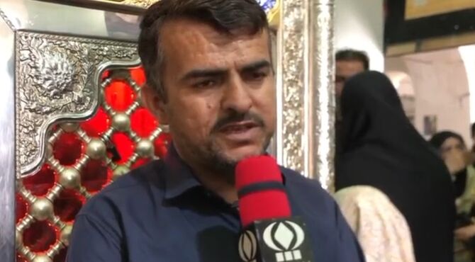 غبارروبی آستان مقدس امامزادگان شهر کهک