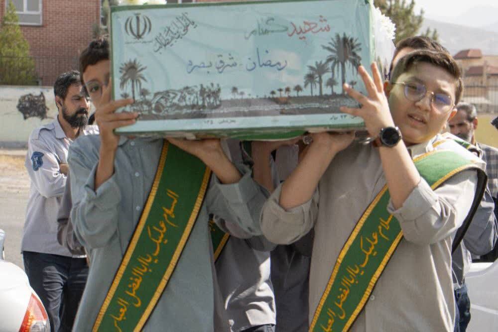 شهید گمنام، مهمانی از بهشت در مجتمع آموزشی سما پردیس