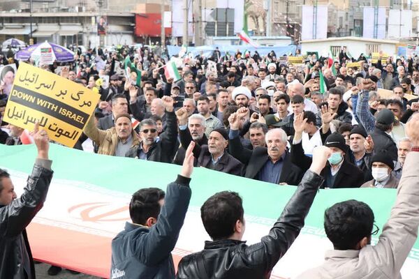 حماسه حضور مردم غیور باقرشهر و کهریزک در راهپیمایی ۲۲بهمن