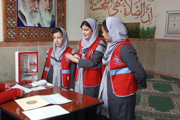 جلسه توانمندسازی و آزمون علمی مهارتی سفیران سلامت در بهارستان‌۲