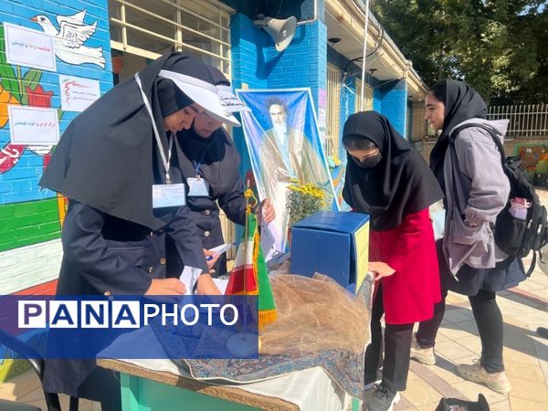 انتخابات همیار مشاور دبیرستان جنت شهرستان سملقان