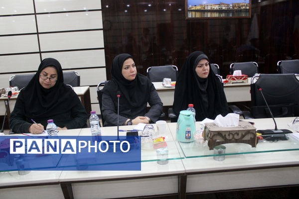 نشست شورای برنامه‌ریزی و نظارت تعلیم و تربیت کودک آموزش و پرورش استان بوشهر