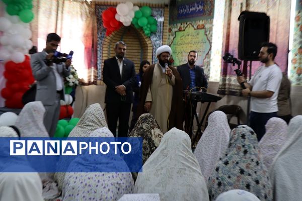 زنگ نماز با شعار «مِهر با مُهر» در مدارس سراسر شهرستان‌های استان تهران 