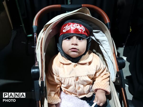 موکبِ کودک و نوجوانان در تجمعات شبانه شهر فارسان