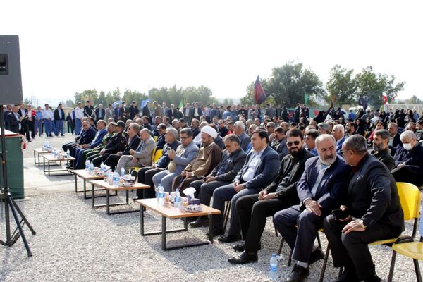 مراسم گرامیداشت اربعین شهید گمنام در گچساران