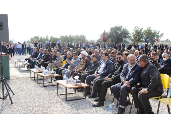 مراسم گرامیداشت اربعین شهید گمنام در گچساران