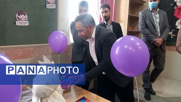 برگزاری جشن شکوفه ها در دبستان حضرت آسیه (س) شهر رباط‌سنگ