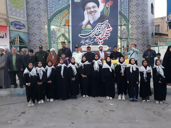 تجمع باشکوه مردم آشخانه در محکومیت اسرائیل و ترور شهید سیدحسن نصرالله 