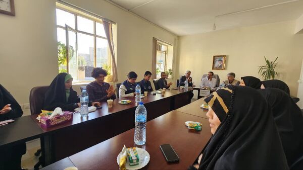 نشست قائم‌مقام سازمان دانش‌آموزی با دانش‌آموز خبرنگاران پانا کهگیلویه و بویراحمد