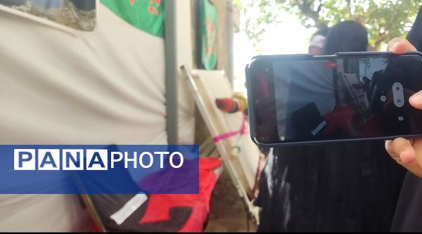 قاب های ماندگار از روستای شیاسی در استقبال از پرچم متبرک حرم امام حسین(ع)