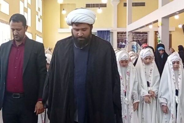 برگزاری مراسم افتتاحیه نمازخانه و طرح مصباح الهدی در دبستان مهندس وحید کیهانی ناحیه یک شهرری