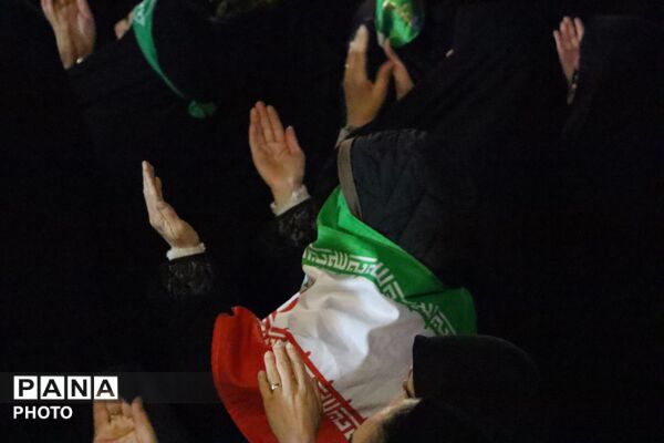 خروش بی نظیر نیشابوری ها در حمایت از سومین رهبر جمهوری اسلامی ایران 