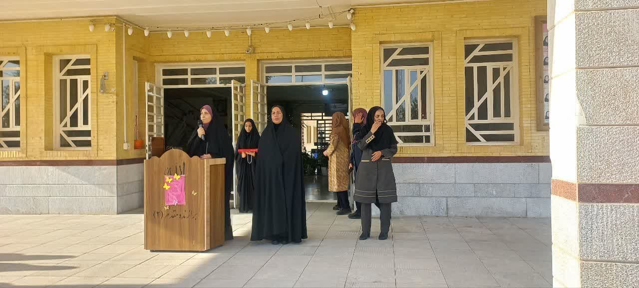 گرامیداشت روز جهانی عصای سفید در دبیرستان برازنده مقدم ۲