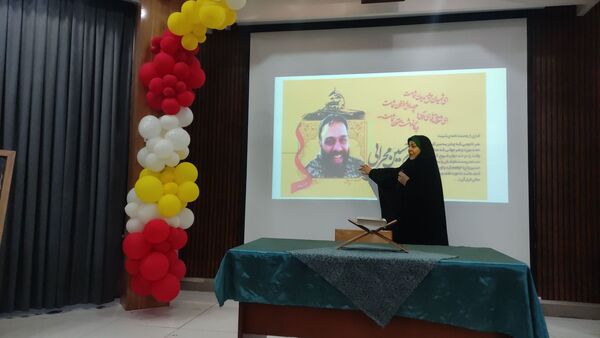 مراسم گرامی‌داشت هفته بسیج با حضور خواهر شهید