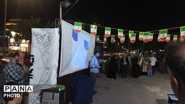 موکب پارک دانشجو در هفتاد و سومین شب از اجتماعات مردمی 