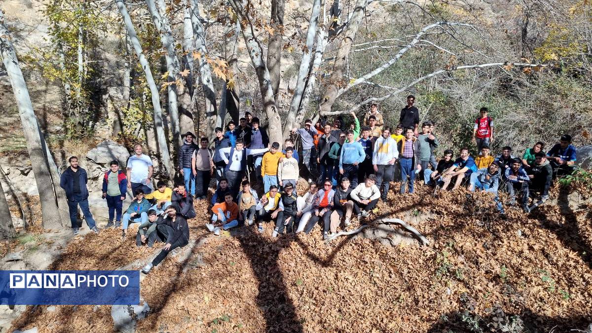 اردوی تفریحی دانش‌آموزان دبیرستان پژوهش آشخانه 