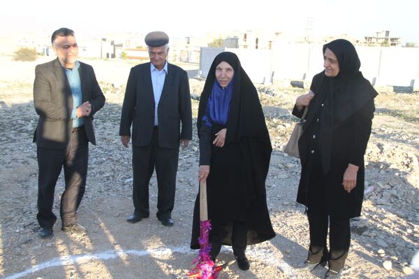 برگزاری آیین کلنگ زنی2 پروژه خیر ساز در شهرستان بهبهان