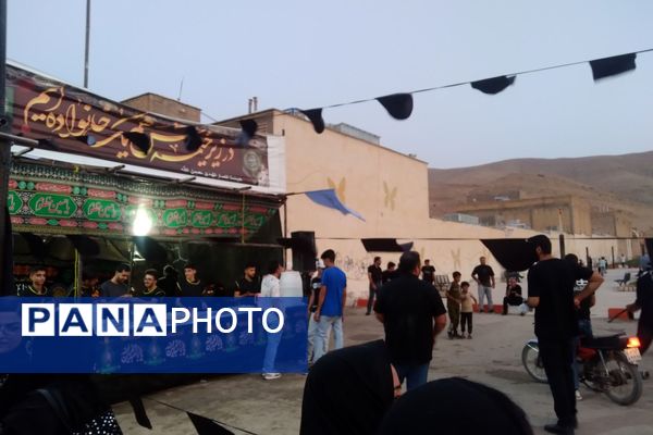 شور عزای  تاسوعای حسینی در لپویی 