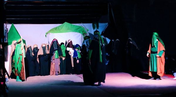 برگزاری مراسم تعزیه خوانی در کرج 