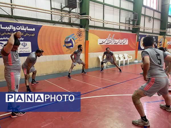 مسابقات والیبال فرهنگیان آموزش و پرورش استثنایی سراسر کشور 