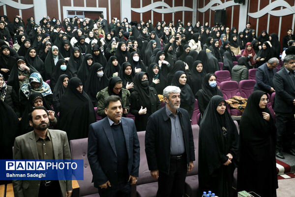 مراسم اولین سالگرد شهادت دانشجو معلم شهیده فائزه رحیمی