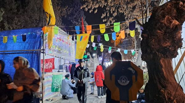 موکب پذیرایی شهید مصطفی صدر زاده به‌مناسبت میلاد امام علی (ع) در نیشابور 