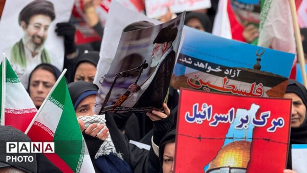 حضور حماسی مردم قروه در روز قدس
