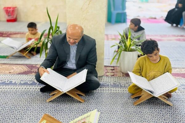 ترتیل خوانی قرآن کریم در شبانکاره