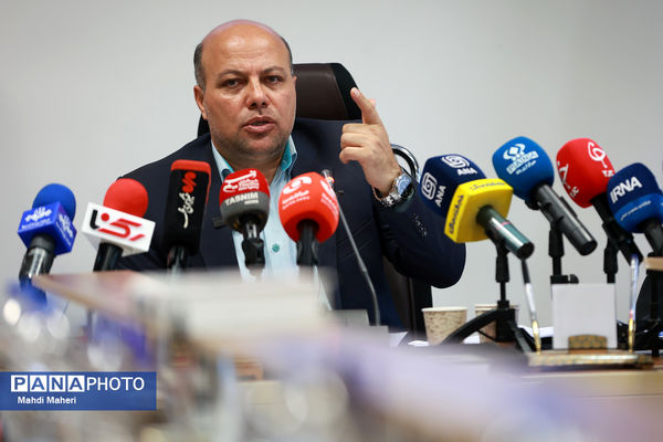 نشست خبری معاون تربیت بدنی و سلامت وزارت آموزش و پرورش