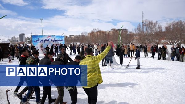 جشنواره آدم برفی در ارومیه