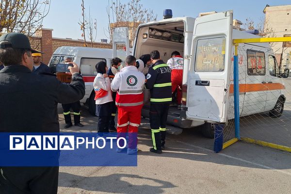 مانور سراسری زلزله و ایمنی در پردیس