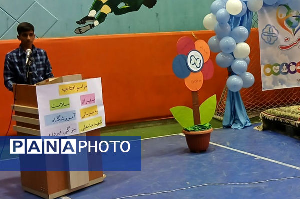 افتتاحیه طرح سفیران سلامت در مدارس شهرستان فیروزه