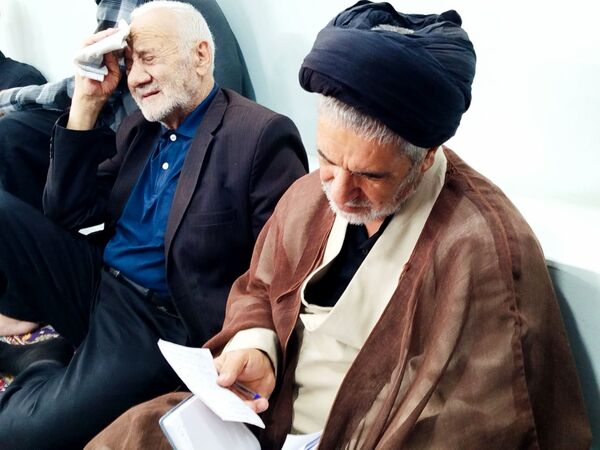 مجلس عزای حسینی در حوزه علمیه امام صادق (ع) کاشمر