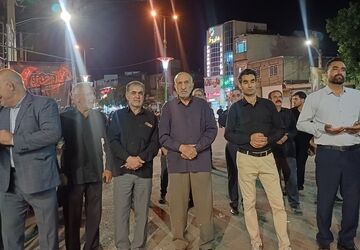 کوهدشت در سوگ سرور و سالار شهیدان
