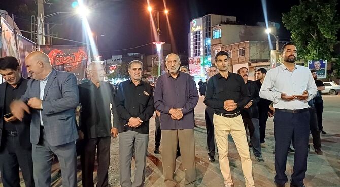 کوهدشت در سوگ سرور و سالار شهیدان