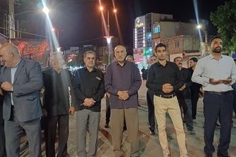 کوهدشت در سوگ سرور و سالار شهیدان