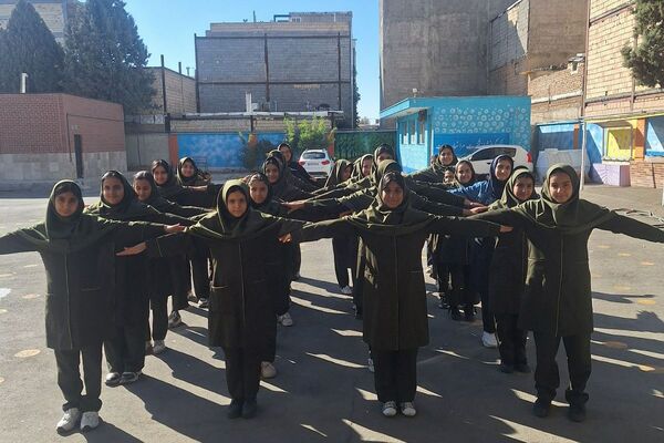برگزاری مراسم صبحگاهی مدارس شهرستان ملارد
