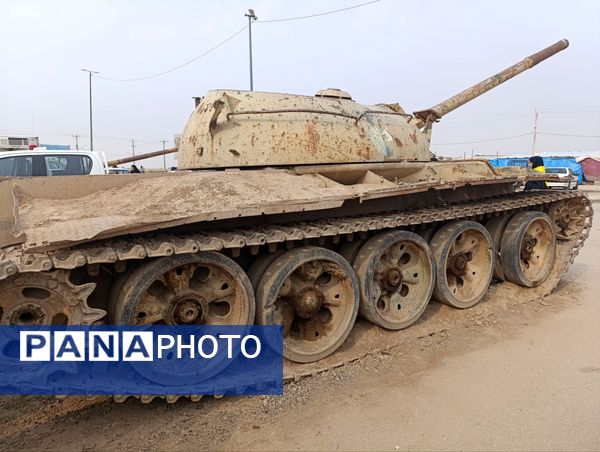 بازدید دانش آموزان خادم الشهدا از طلائیه 