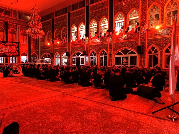 عزاداری شب یازدهم ماه محرم در تکیه ابوالفضلی 