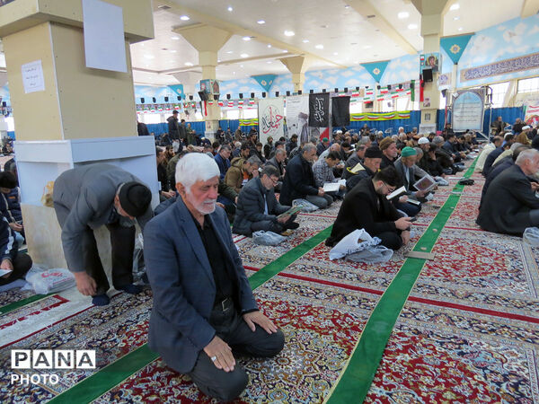 نماز جمعه و راهپیمایی در هفتمین روز جنگ تحمیلی در بجنورد