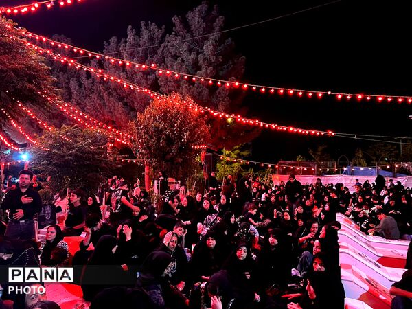 مراسم شام غریبان در ساوجبلاغ شهرک ینگی امام 